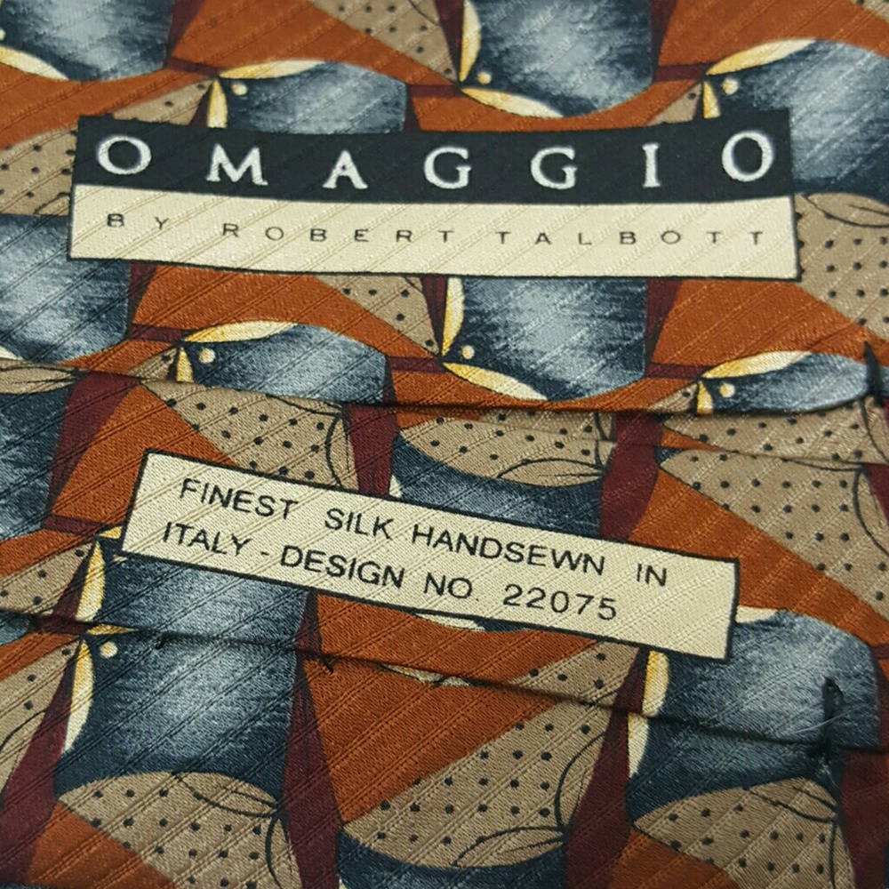 Omaggio By Robert Talbott Multicolor Men Silk Tie… - image 4